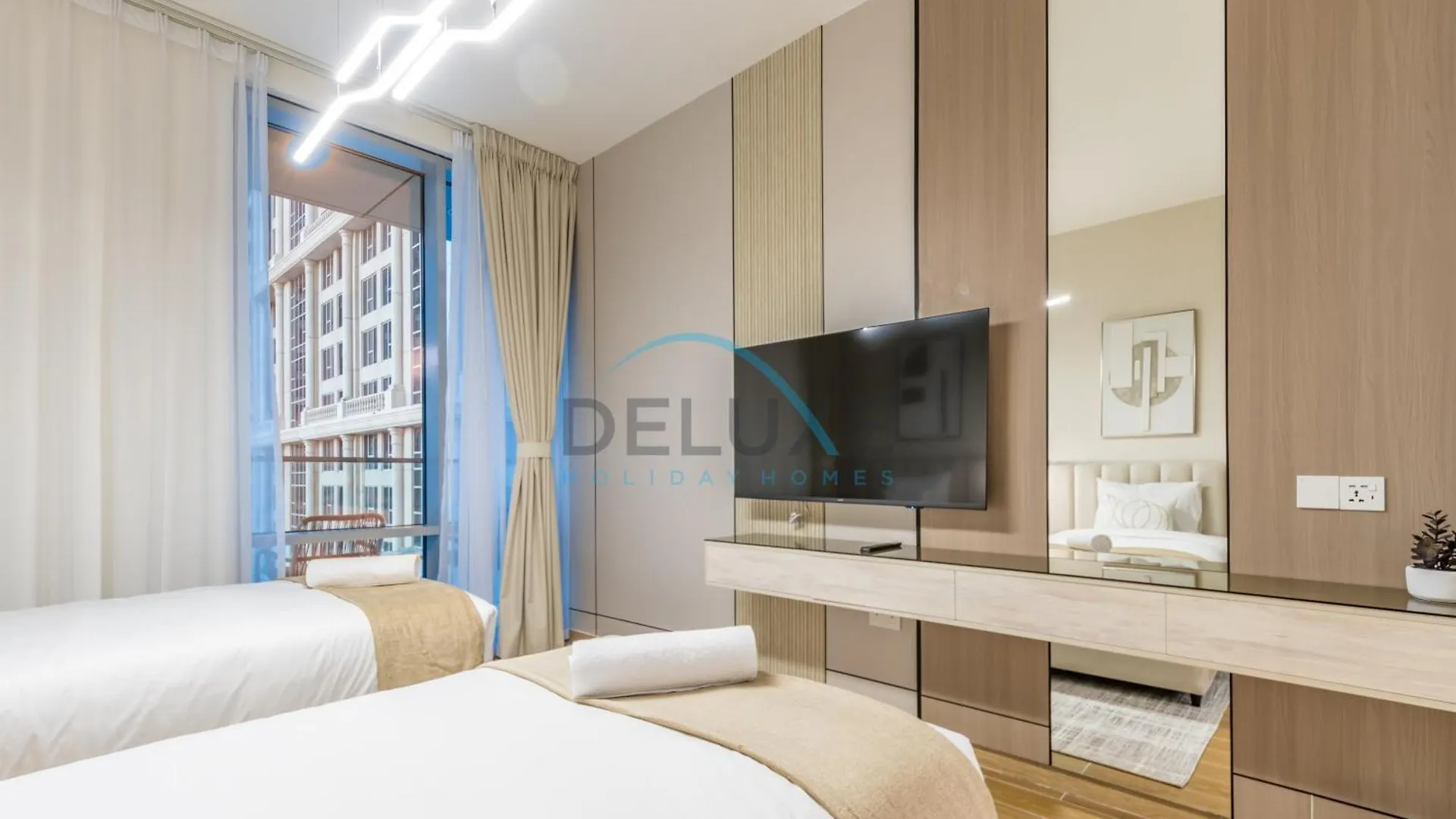 Chic 2Br In Meera Tower, Business Bay By Deluxe Holiday Homes Dubai