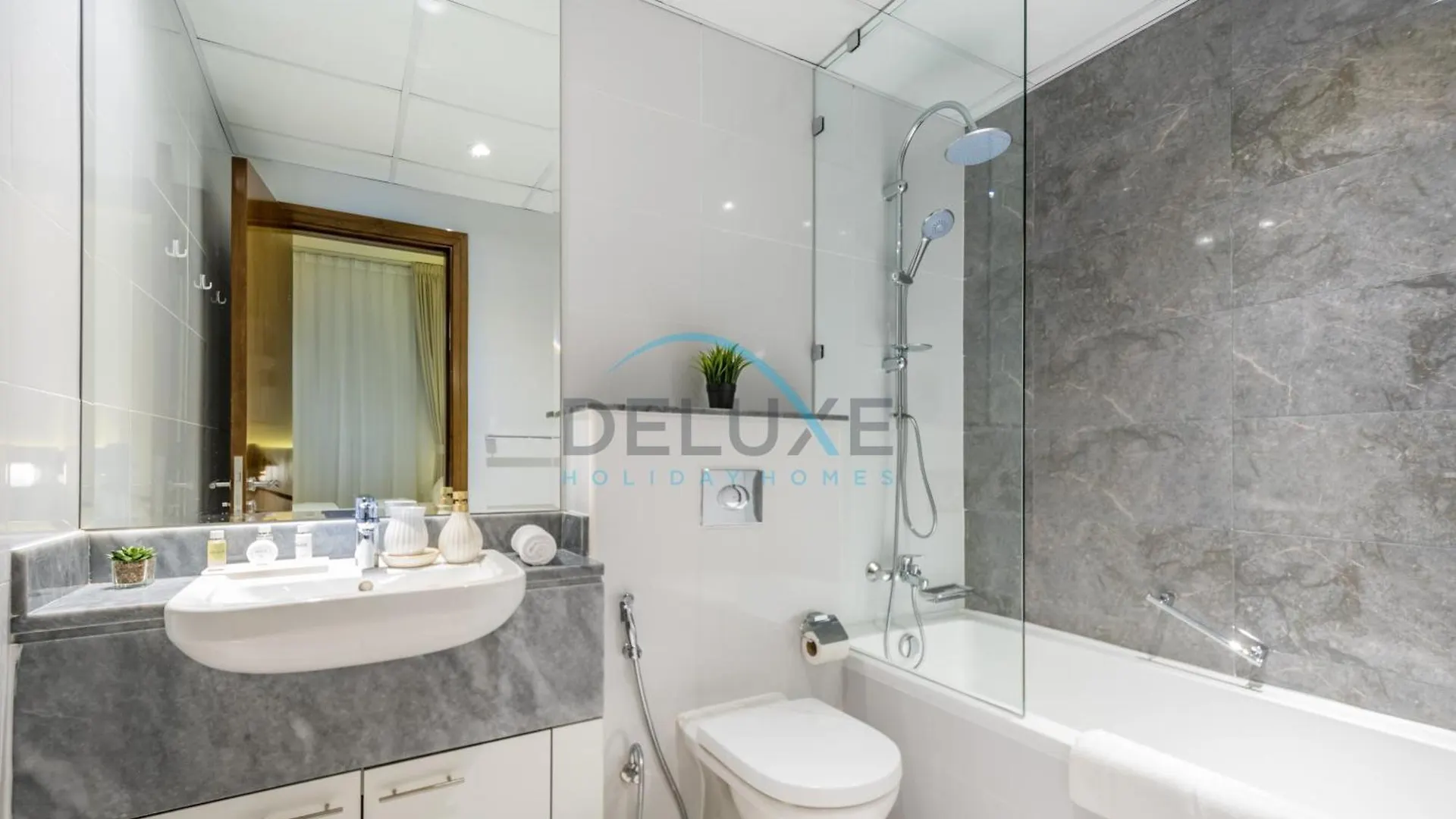 Chic 2Br In Meera Tower, Business Bay By Deluxe Holiday Homes Dubai Apartment